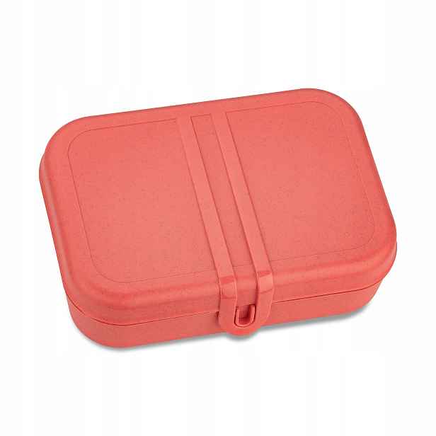 Lunchbox s přihrádkami Pascal L červený Koziol
