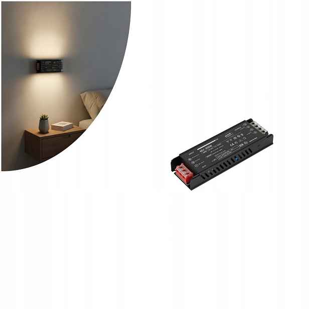 Napájecí zdroj 48V pro magnetický kabel Magnetic Easy černý Tk Lighting