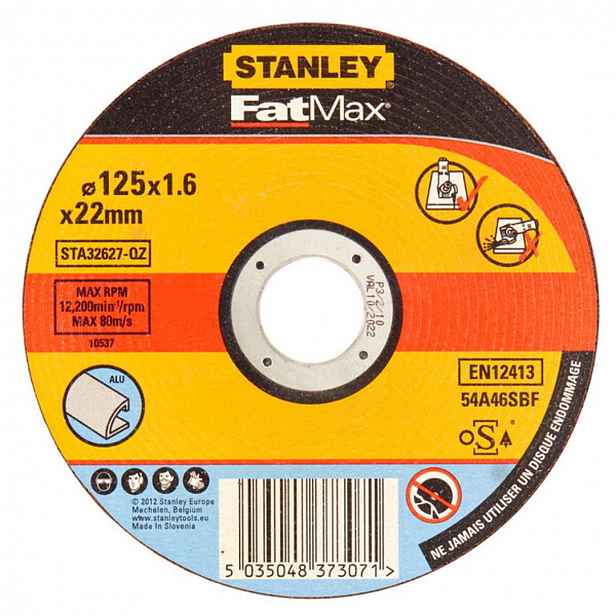 Stanley - Řezný kotouč na hliník 125x22,23 mm STA32627-QZ