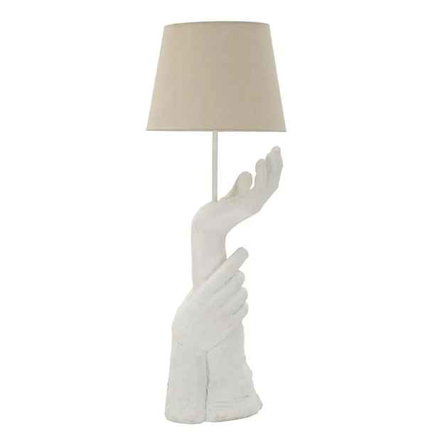 Mauro Ferretti Stolní lampa Life 93 cm bílá