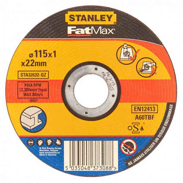 Stanley - Řezný kotouč na kov 115x22,23 mm STA32632-QZ