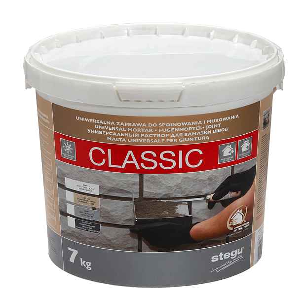 Malta spárovací jemná STEGU CLASSIC antracit 7 kg