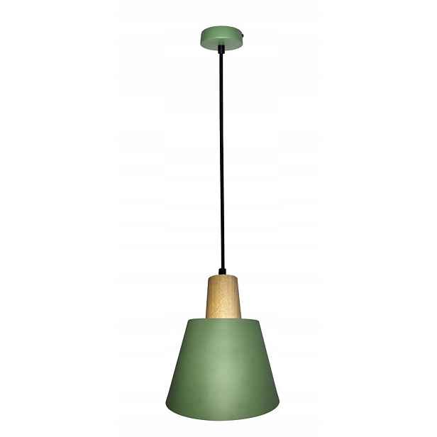 Závěsná lampa zelená 1x60W E27 Faro Ledea