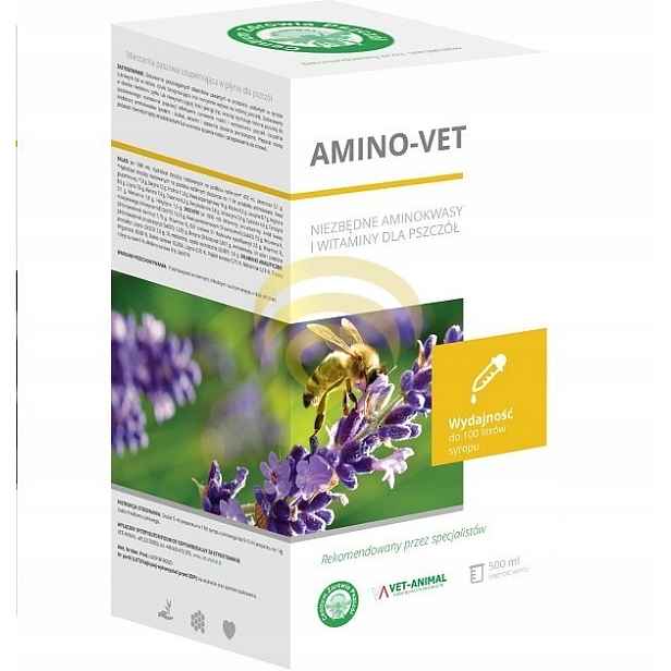 Amino-Vet – 500 ml, náhrada včelího pylu
