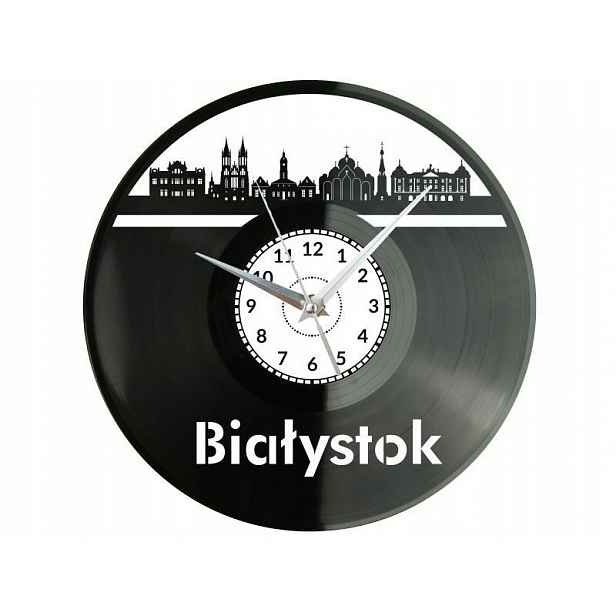 Bělostok Město Polsko Nápad na Dárek Nástěnná Dekorace z vinylové desky