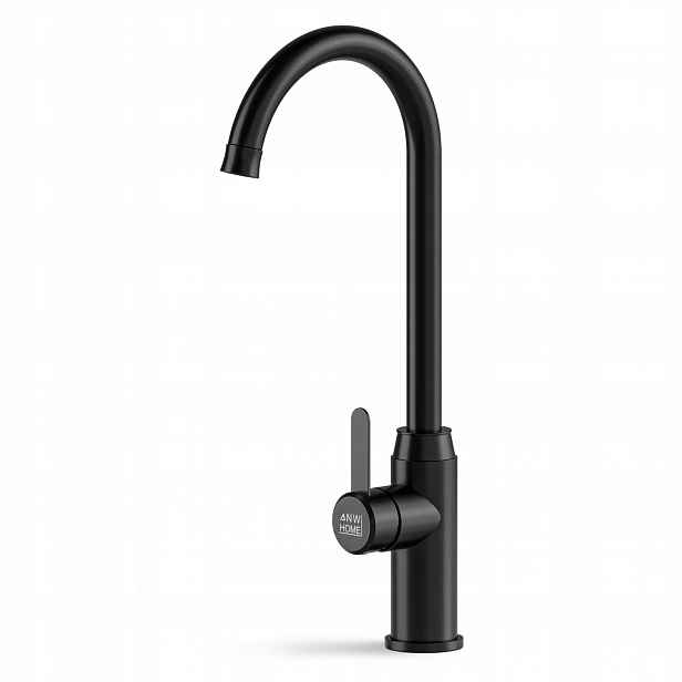 Kuchyňská Baterie Černá Otočná Výška 425 MM