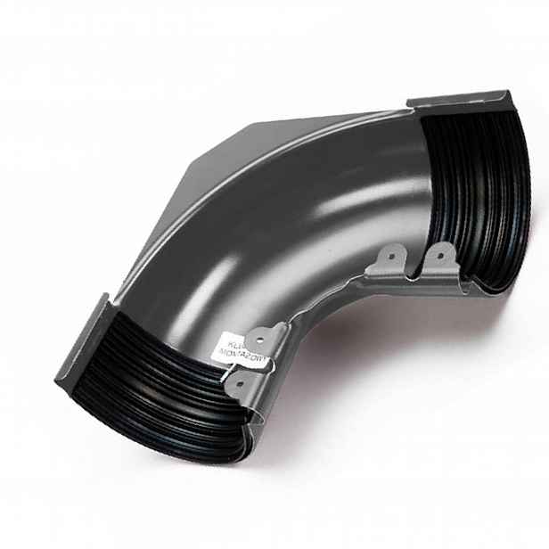 Vnitřní rohový úhel 90° žlabu 135 mm Galeco Ocel Metalic tmavě stříbrný