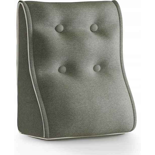 Modulární Polštář Ergonomická opěrka zad Opěrka hlavy Šedá 50x55 cm
