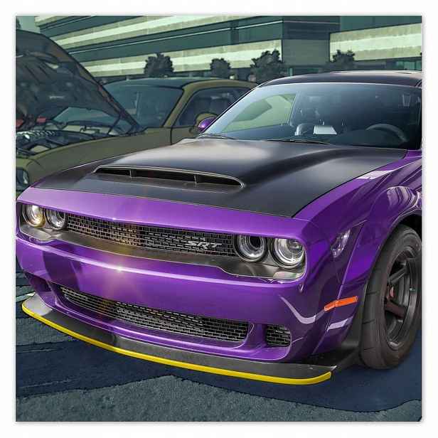 Plakáty 140x140 Dodage Challenger Srt