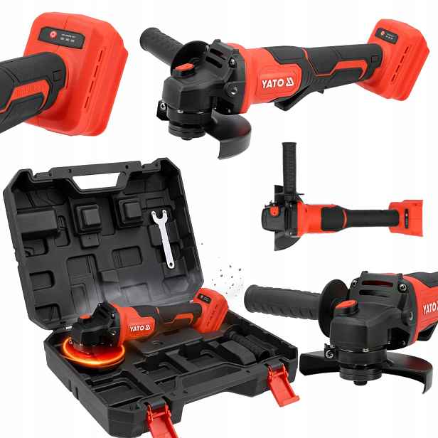 Úhlová bruska Yato YT-828256 body 125 mm bezkartáčová