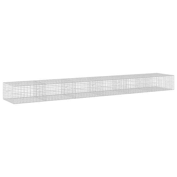 vidaXL Gabion s drátem 5 mm a síťkou 5x10 cm 600x100x50 cm