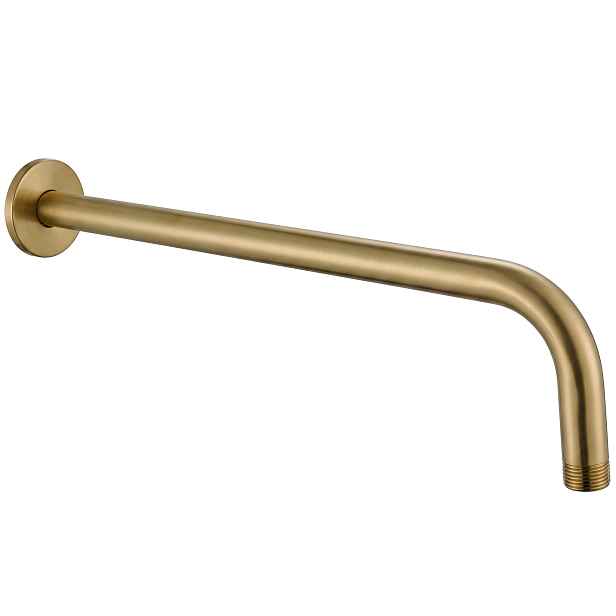 Rameno Do Dešťové Sprchy Kulaté Rea JS-9021 40 cm Zlato Kartáčovaný Závit 1/2