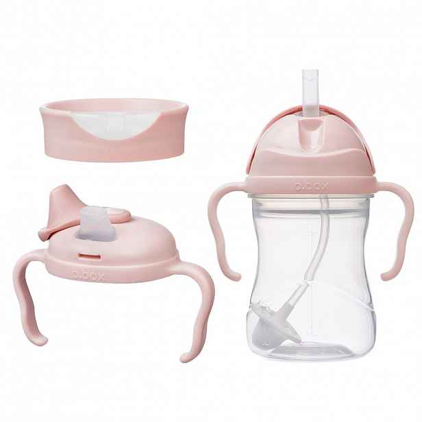 b.box Univerzální sada na pití 3v1, 240 ml varianta: růžová