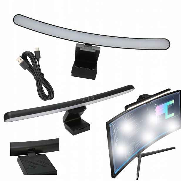 Lampička Na Led Monitor, Nastavitelná Dotyková Počítač Lišta Na Usb C