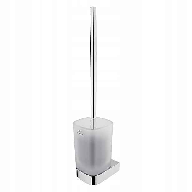 Nimco Nikau chrom Wc štětka, sklo, patentovaný design Nk 30094CN-26_