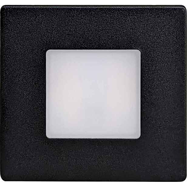 Svítidlo LED Greenlux Decently 1,7 W černá čtvercové