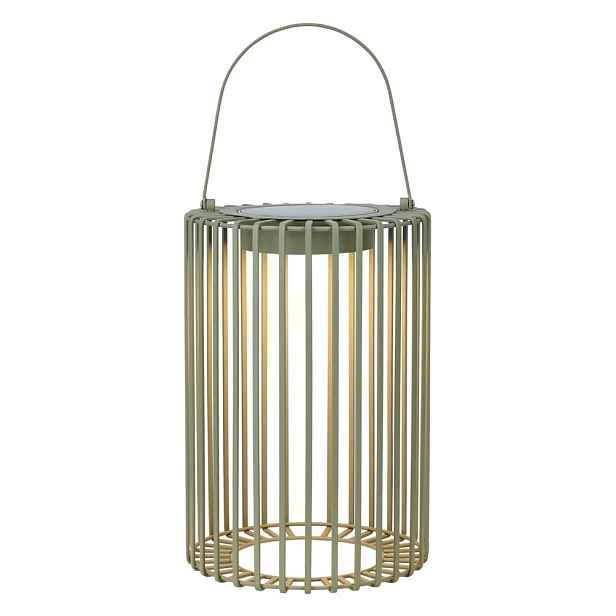 Zelená venkovní solární LED lucerna na USB (výška 54 cm) Cavia – Markslöjd