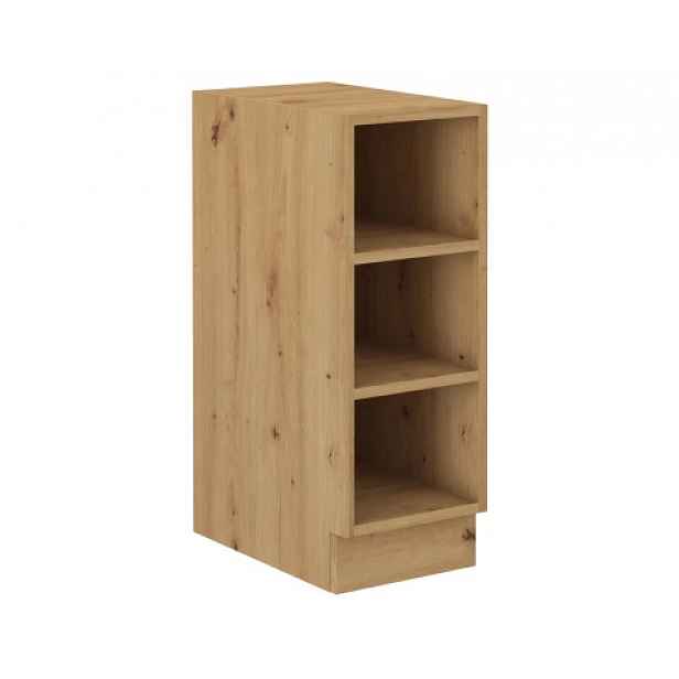 Dolní kuchyňský regál Modena, 30 cm, dub artisan