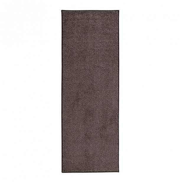 Antracitově šedý koberec Hanse Home Pure, 80 x 150 cm