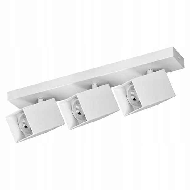 Kubar Sp 3, nástěnné a stropní svítidlo, GU10 max. 3x35W, IP20, bílá