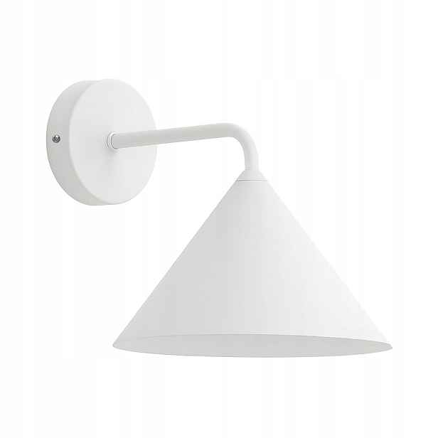 Nástěnné svítidlo Capital Milagro bílé kovové, kuželové, 1xGX53 10W, IP20
