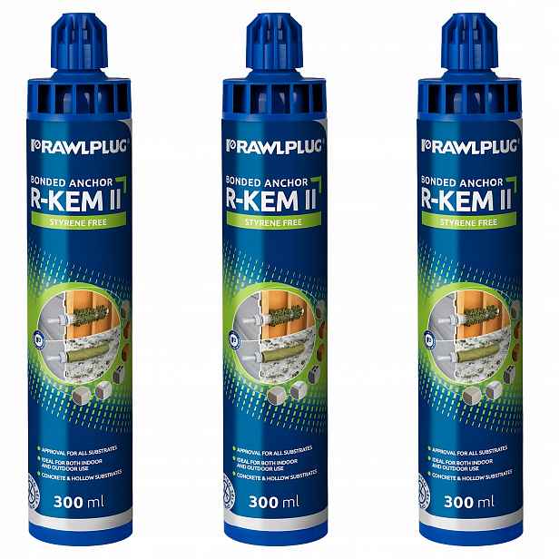 Chemická kotva Rawlplug R-kem-ii 300 ml pro betonu polyester bez styrenu
