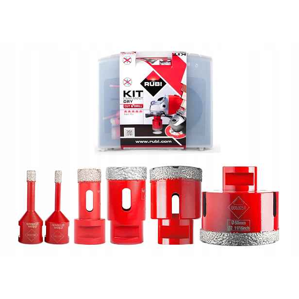 Rubi Sada Vrtáků Drygres 6 Ks Pl RUBI06969