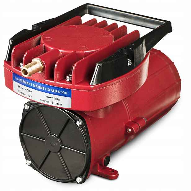 Vzduchové Čerpadlo 12V Sunsun HZ-100, Energeticky Úsporné, 6300 L/h Pro Nepřetržitý Provoz