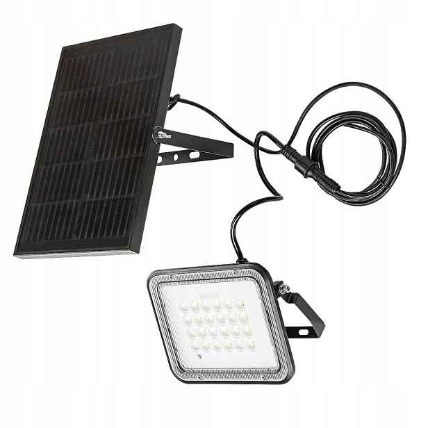 Solární Led reflektor 6,5W Melk 77141 Rabalux