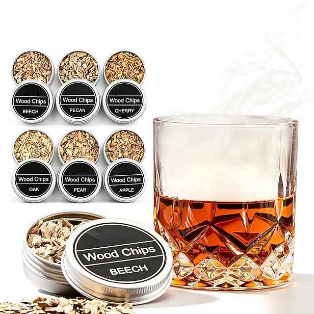 Sada na uzení Whisky Smoker Dárek k narozeninám pro muže