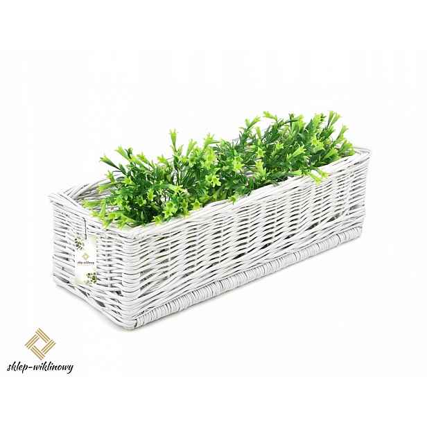 Balkonový truhlík na květiny a rostliny Bylinky do zahrady na terasu 40 cm