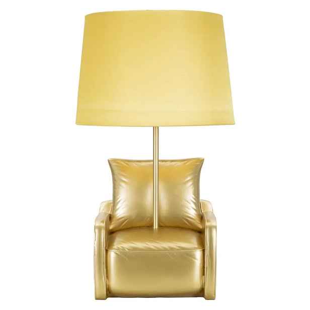 Mauro Ferretti Stolní lampa Midcentury 46 cm žlutá