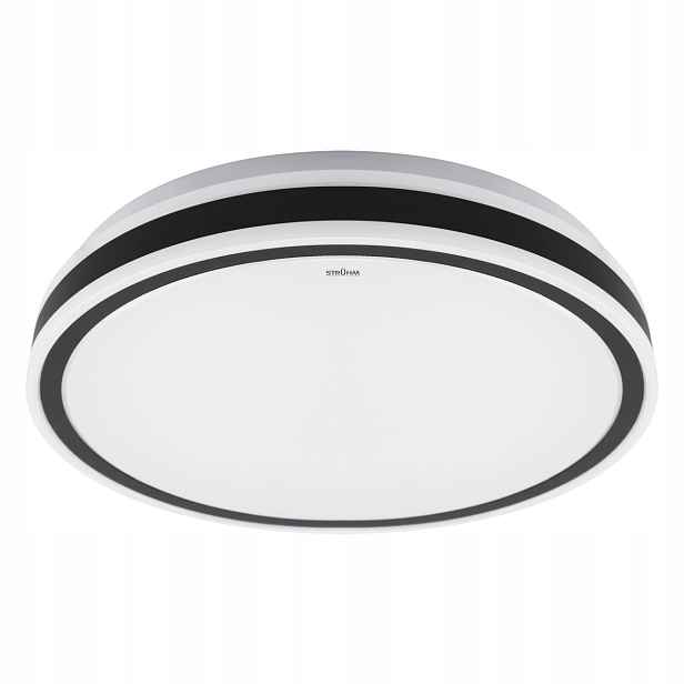 Moderní stropní svítidlo Led 48W IP44 kulatý 48 cm koupelnový Struhm