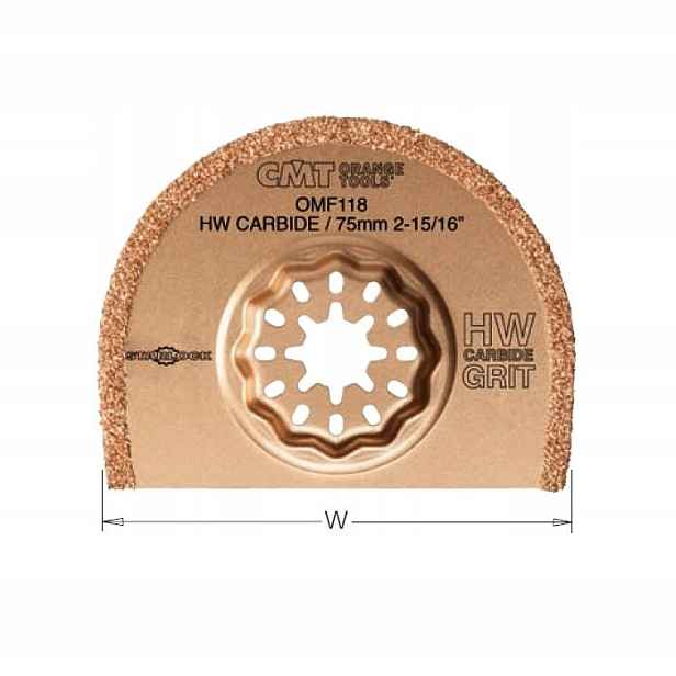 Cmt OMF125-X1 Pilový List W=75 K=1,2 1 ks Starlock
