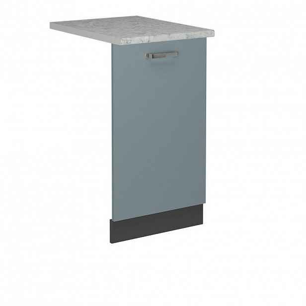 Vicco ČELNÍ PANEL MYČKY R-Line Modrošedá 45 cm s pracovní deskou