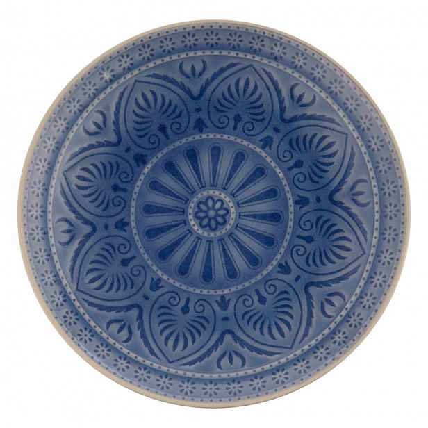Butlers SUMATRA Talíř 25 cm - modrá