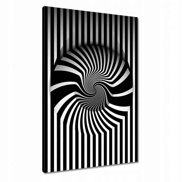 Obrazy 60x90 Abstrackja černobílá