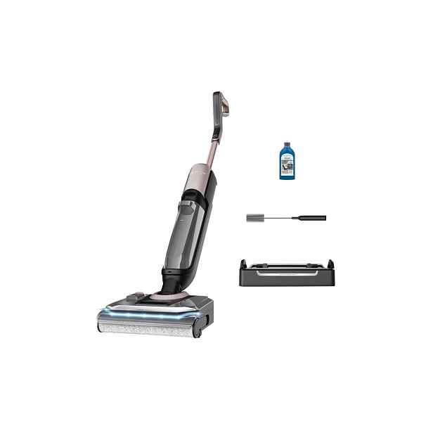 Podlahová myčka a vysavač 2v1 Rowenta X-Clean 6 Pro Wet & Dry GZ4079E0 Černá/Růžová