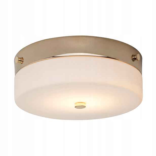 Stropní Svítidlo Elstead Tamar zlatý 23.5 cm IP44 Led do koupelny stropní