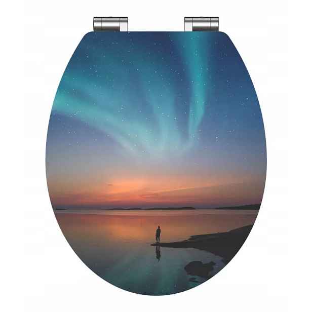 Wc sedátko Schütte Polar Lights Mdf Hg, Soft Close