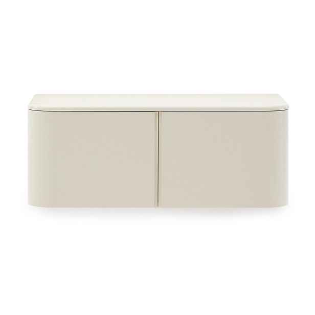 Béžová závěsná skříňka pod umyvadlo 90x35 cm Salaya – Kave Home