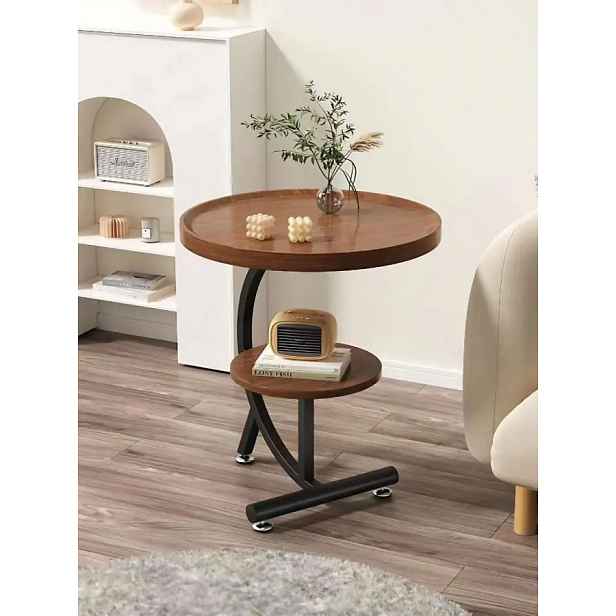 Casarredo Příruční stolek TUNNY - ořech/černá