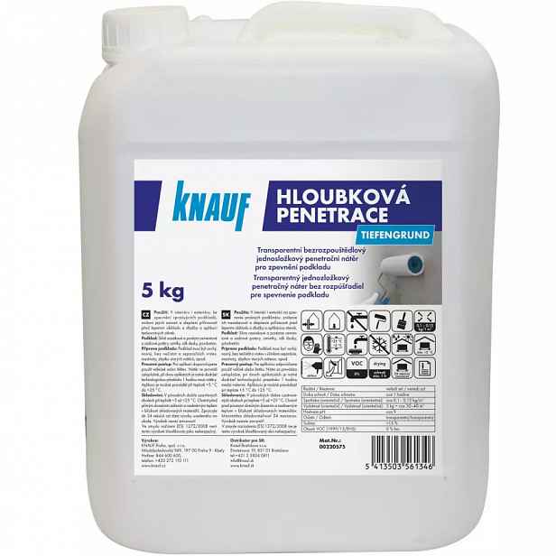 Hloubková penetrace Knauf TIEFENGRUND 5 l