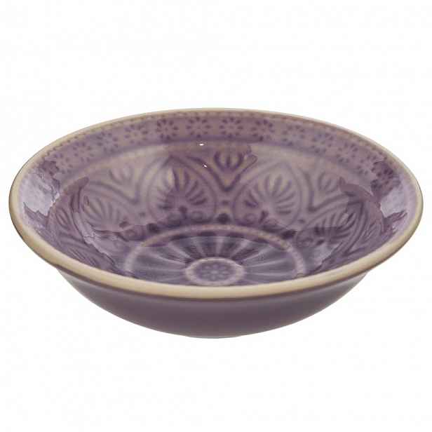 Butlers SUMATRA Miska 14 cm - fialová
