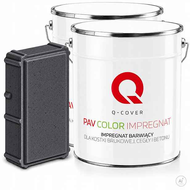 Impregnát Barvící kostka Bruk Mokrý Kámen 5L Barva Šedá Grafitová