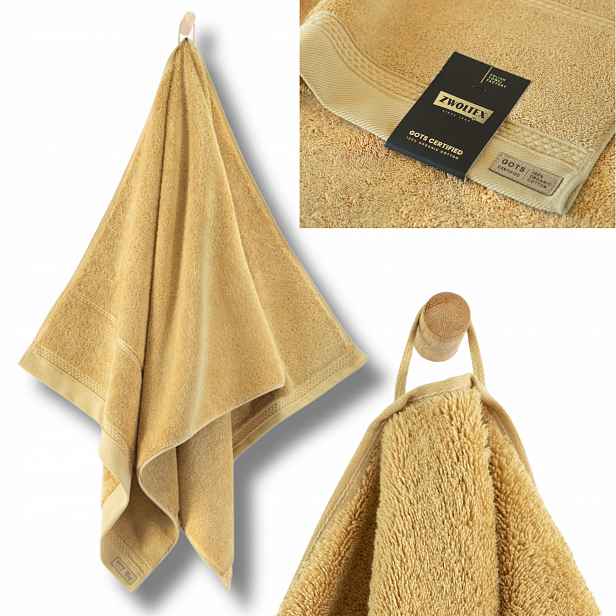 Ručník Queen 70x140 Světle Béžový 650 g/m2 Kolekce Premium Polský Výrobek