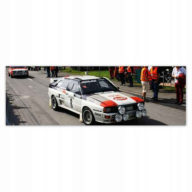 Plakáty 200x66 Audi Quattro na rally