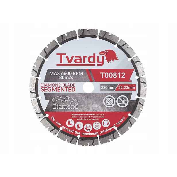 Diamantový kotouč Segmentový 230x12x22.23 mm