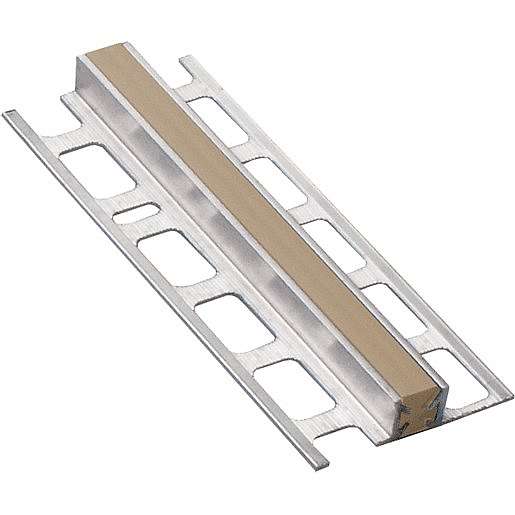 Lišta dilatační hliník bahama délka 250 cm, výška 10 mm, šířka 12 mm, ALDL122501
