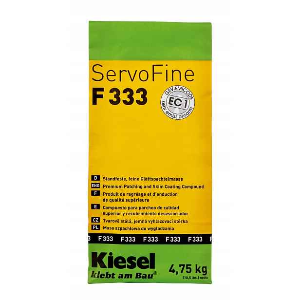 Servofine F 333 opravná vyhlazovací hmota elastická, rychleschnoucí, 4,75 kg